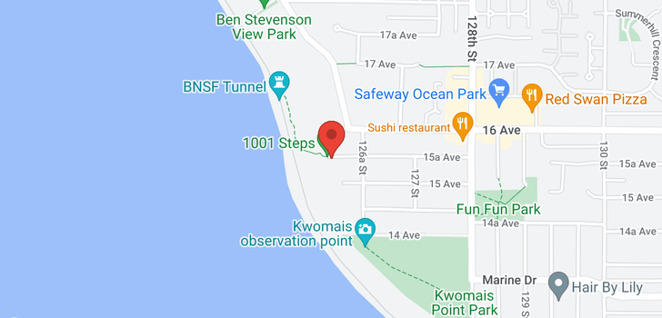 map of 12590 15A AVENUE